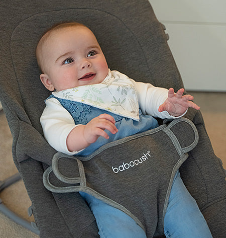 Babocush Ergonomic Baby Bouncer/GREY